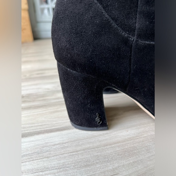 Sam Edelman Hai Knee High Boot , Black suede/ size 7.5 - Picture 3 of 10